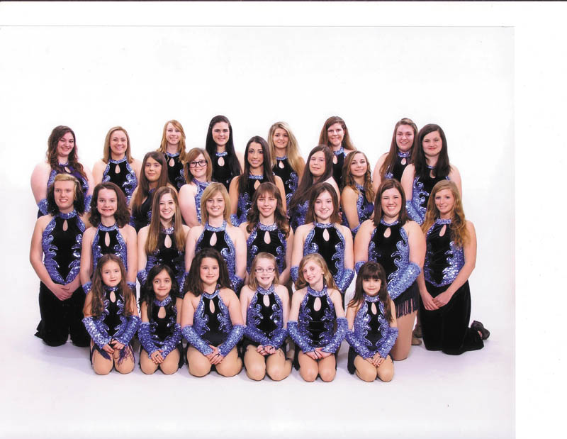 SPECIAL TO THE VINDICATOR
Members of the Northern Strut Twirling Team of Boardman are, kneeling in front from left, Raegan Nappo, Nina Nappo, Madison Svirbly, Megan Bendel, Caylee Catcott and Adele Colonna; second row, Autumn Busse, Grace Economus, Casey Kantaras, Kathryn Rosinski, Karlie Kowal, Rachel Stahl, Maddie Crish and Haleigh Combs; third row, Jenna Benson, Alyssa Thomas, Dina Notareschi, Anngel Benson and Marissa Melillo; and back row, Monica Mattiussi, Shannon Chaffee, Celia Melillo, Madi Zickefoose, Emily Combs, Randi Roof, Maria Katsadas and Cassidy Oyler. Members not pictured are Amanda Bendel, Alyssa Blosser, Emily Garrett, Yiannoula Katsadas, Alison Lockiec and Tara Schuster.