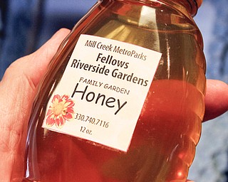 William D Lewis the Vindicator Honey from Mill creek PArk hives is for sale at Davis Center.
