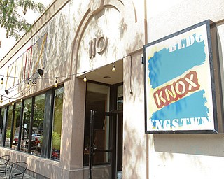 The Lemon Grove, a downtown bar and restaurant, is using its third name in four months. The business, which
is struggling to attract a lunch crowd, is now the Knox Building in honor of it being the former site of an S.H. Knox Co. store.