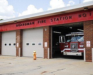 MADELYN P. HASTINGS I THE VINDICATOR..The Boardman Fire Department on Boardman-Poland Road.