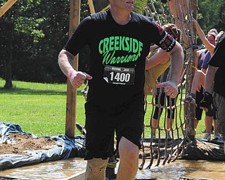 Steve Soyka ran the Warrior Dash Obstacle Course for St Jude Children's Hospital Aug. 11.