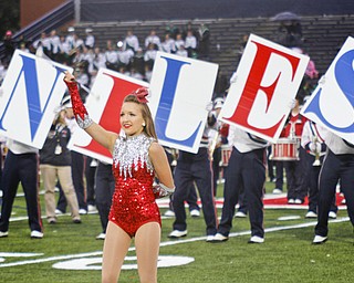 MADELYN P. HASTINGS I THE VINDICATOR..Niles dancers perform at half time during their game against West Branch on September 13, 2013.