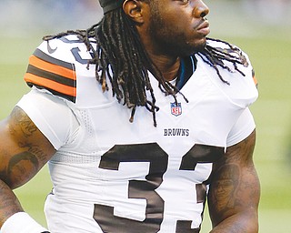 In a move that stunned Cleveland fans, the Browns on Wednesday traded RB Trent Richardson to the Colts for a 
first-round pick in the 2014 NFL Draft.