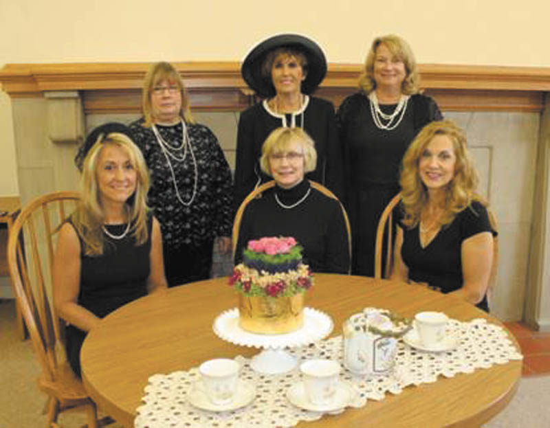 SPECIAL TO THE VINDICATOR
The Literary Society of the Public Library of Youngstown and Mahoning County is planning a fundraiser Tuesday at Stambaugh Auditorium. Committee members, seated from left, are Deborah Liptak, library development director; Maggie Hamel McCloud; and Donna Nord; and standing are Amy Chizmar, Julie Costas and Carol Sankovic. Other committee members are Susan Berny, Beth Lenzi, Phyllis Bacon, Crissi Jenkins, Regina Smythe, Shirley Neher, Mary Ann Cardiero, Anne Marie Jones, Amy Barkley, Terry Gallagher and Karla Edwards.