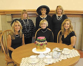 SPECIAL TO THE VINDICATOR
The Literary Society of the Public Library of Youngstown and Mahoning County is planning a fundraiser Tuesday at Stambaugh Auditorium. Committee members, seated from left, are Deborah Liptak, library development director; Maggie Hamel McCloud; and Donna Nord; and standing are Amy Chizmar, Julie Costas and Carol Sankovic. Other committee members are Susan Berny, Beth Lenzi, Phyllis Bacon, Crissi Jenkins, Regina Smythe, Shirley Neher, Mary Ann Cardiero, Anne Marie Jones, Amy Barkley, Terry Gallagher and Karla Edwards.
