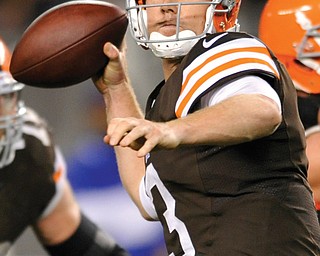 Instead of crumbling or cracking, Browns quarterback Brandon Weeden conquered in the game against Buffalo.