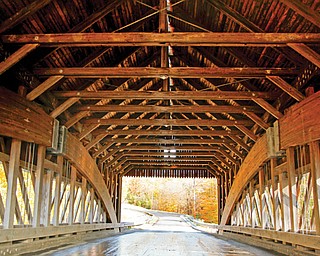 The South Denmark Bridge in Jefferson, near Ashtabula, was built in 1890 and spans Mill Creek. The 81-foot structure is easily accessible.