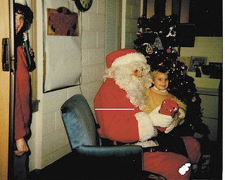 This is Adam Fill on Santa’s lap when he was about 2 years old. He loved his ninja turtles. He is currently a teacher for Lisbon School District.