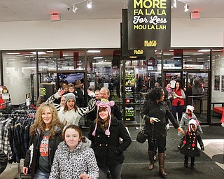 Thanksgiving Day shoppers were in high spirits as they entered J.C. Penney’s in Southern Park Mall at 8 p.m. to get a jump on the Christmas shopping season. Several stores in the mall and others on U.S. Route 224 opened on the holiday to kick off what is the busiest retail shopping period of the year.