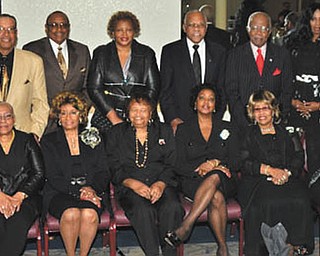 SPECIAL TO THE VINDICATOR
The Links Inc. sponsored a recent event to honor black males in the Mahoning Valley. Members of the planning committee for the Black Diamond Celebration are, seated from left, Dr. Joan Boyd, Sarah Brown-Clark, Anne Cobbin, Juanita Davis, Marge Staples, Janice Beachum, Krishmu Shipmon and Margaret Person. Standing are Willard Boyd, Maurice Cousin, James Cobbin, Wanda Smith, Charlie Staples, Lock P. Beachum Sr., Lenora Hill and Dr. Don Person. Other committee members are Dr. Virginia Banks-Bright, professor Al Bright, Dr. Rodney Hill, Juanita Williams, Alnita Bryant-Russell, Sandra Thompkins, Brenda Martin, Monica Hoskin-Vann and Gary Vann. The women are Links members, and the men are called Connecting Links.