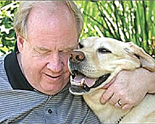 Michael Hingson, who is blind, was evacuated by his guide dog, Roselle, from the 78th floor of the World Trade Center’s North Tower on Sept. 11, 2001. Hingson will discuss his escape at 7 p.m. Thursday at the Poland public library, 311 S. Main St.