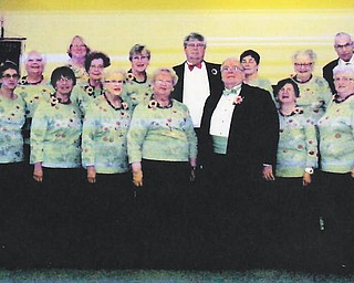 SPECIAL TO THE VINDICATOR
Sunrise Chapter 458, Order of the Eastern Star, recently installed new officers for 2014 in the Liberty Masonic Complex, Shannon Road in Girard. Susan Simpson, associate grand matron of the Grand Chapter of Ohio, was the installing officer. Assisting her were Carolyn McCahan, past grand matron of Ohio and past matron of Anna Dean Chapter, the installing marshal; Sandy Vice, past grand representative to South Dakota and past matron of Milford Chapter, Cincinnati, the installing chaplain; and Mary Jane Loulis, past matron of Leading Star Chapter, the installing organist. Refreshments were served by Job Daughters of Bethel 35 Girard, Bethel Guardian Becky Litowitz. Above, officers installed were, first row, left to right, Margaret Best, organist; Sue Boles, sentinel; Jean Collins, treasurer; Sandy Crew, worthy matron; Patrick Pinney, worthy patron; Carol Pinney, associate matron; and Carol Morrison, aide. In the second row are Lucille Boles, warder; Nancy Malone, protem Ruth; Carol Souders, Esther; George McClelland, marshal; Joy Leavy, Adah; Janet Baumann, secretary; and Jim Morrison, aide. In the third row is Merry Beth Vargo, associate conductress. Mildred Beck, conductress; and Allan Boles, chaplain; were installed but are not pictured.