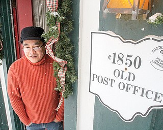 Ron Eiselstein, owner of The Village Pantry in Poland, which formerly was a post office. The structure on South Main Street is one of 75 with a historical-site marker given by the Poland Village Gardeners. The Village Pantry, below, is said to be where President William McKinley worked as a boy.