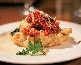 Breaded Tuscan Chicken