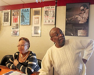 william D. Lewis The Vindicator  Frieda Anderson Martin, and her husband David MArtin owners of popular longtime jazz club on Y-towns Northside.