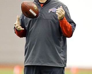 A source confirmed Tuesday that the Cleveland Browns met with Buffalo Bills defensive coordinator Mike Pettine for a second interview about the head coaching position. The meeting took place in Mobile, Ala., and lasted four hours, but no offer was made.