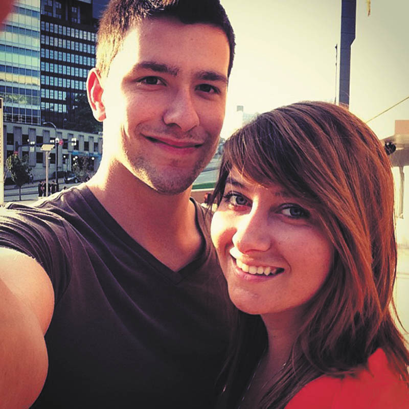 Michael Helmick and Corissa Coleman