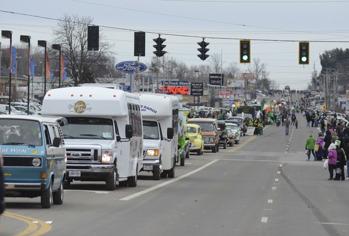 Katie Rickman | The Vindicator.St. Patrick's Day Parade Boardman, March 16, 2014.