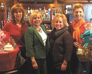 Newcomers Club of Canfield will host Making a Difference Through Laughter, a Charity Event, on April 5 at MoJo’s Pub and Grill, 5423 Mahoning Ave. in Austintown. Doors will open at 5:30 p.m., and dinner will be served at 6:30. The evening will include a comedy show and an opportunity to win a grand prize. Tickets are $50 per person. For tickets or sponsorship information call Jeannie Gullia at 330-651-1713 or Paula Lavin at 678-557-6414. Reservations are required by today. Newcomers Club of Canfield members, from left, are Lavin, Gullia, Diane Durrant and Tamara Sigler. Newcomers Club of Canfield Foundation provides funds to local charities that support the needs of the community. SPECIAL TO THE VINDICATOR