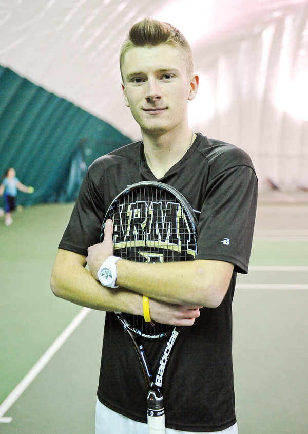 Poland’s Garrett Gardner is going into the 2014 season looking to top last season when he won the Division II sectional and district tennis titles, going 27-0 before losing in the first round at state.