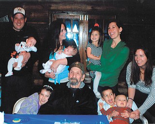 Lewis Speece, a World War II veteran of Ellsworth, is enjoying time with his children, grandchildren and great-grandchildren in February. This photo was taken by Lana VanAuker.
