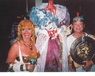 Contest winners at a Halloween bash in 2013 at the Baja Beach Club in Pittsburgh were Deborah Carissimi, left; Marie Antoinette; and Ron Hamrock.