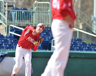 Nearly a year after tearing his ACL in his final collegiate game, former YSU third basemen Drew Dosch made his
pro debut with the Class-A Delmarva Shorebirds.