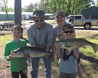 Kaye Julian from Massillon, was deep sea fishing near Naples, Fla. on Mother's Day. The photo was sent by her father-in law, Anthony Julian of Youngstown.