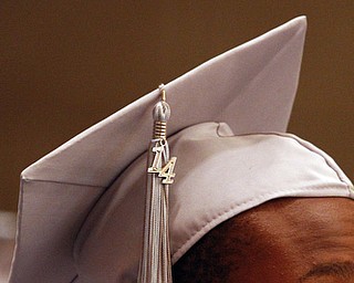 ROBERT K. YOSAY | THE VINDICATOR.. . East High School graduation Friday morning at Stambaugh Auditorium