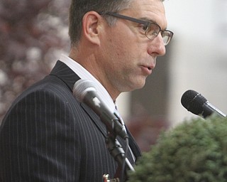William D Lewis The Vindicator Leo Daprile was commencement speaker for Canfield 2014 during Sunday commencement at CHS.