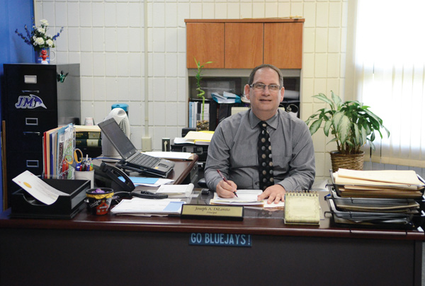 Joe DiLoreto, principal of Jackson-Milton Elementary School, is retiring at the end of the month. He spent 35 of his 40 years in education in the Jackson-Milton School District.