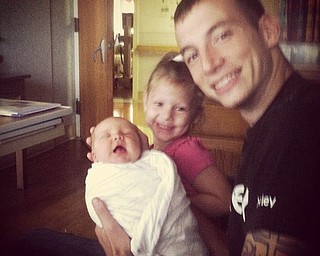 Johnny Steele is with Alexis and Jaxon.