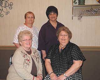 SPECIAL TO THE VINDICATOR
Mill Creek Chapter of the American Business Women’s Association 
installed officers at the July 8 meeting. Past President Mary Brown was the installing 
officer, and officers will serve a one-year term. Sitting, from left, are Judy Codespote, president, and Kathleen Anderson, treasurer. Standing are Shirley Pappagallo, vice president, and Bonnie Pannunzio, secretary.




