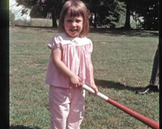 Janet Misel was 4 when she began playing baseball at her grandparent's house in Youngstown. 