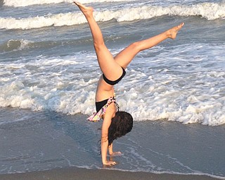 Hunter Oliva, 12, of Youngstown was frolicking on the beach in Myrtle Beach, S.C. in July. Submitted by Grandma Darlene Corfman.