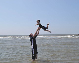 Here are Nick and Nico Gentile of Salem, while on a family vacation in Seabrook Island, S.C. Submitted by Andrea Gentile
