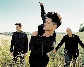The Irish rock band the Script, with members Glen Power (drummer), Danny O’Donoghue (lead vocalist/pianist) and Mark Sheehan (vocalist/guitarist), is coming to Cleveland and Pittsburgh.

