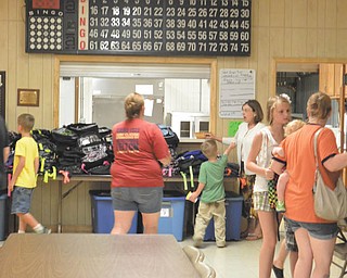 SPECIAL TO THE VINDICATOR: 
American Legion Post 236 supported the effort of St. Nicholas Orthodox Church, which recently coordinated a backpack and school supply give away. About 180 book bags with supplies were donated to school age children in the area.