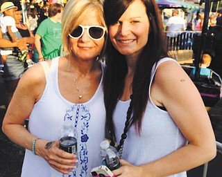 Terri Sebastiano and her best friend and daughter, Gina Brace. This was taken at the St. Christine Church Festival this summer.