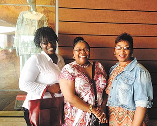 Robin Crawford, Darlene Ballard and Teresa Waller, all from Youngstown. Submitted by Crawford.