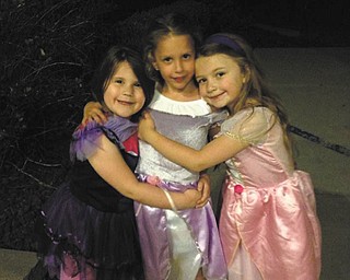 Summer time fun with best friends!!! From left are Callie Kuboff, 5;  Lilyanah Miller, 5; and Brooke Bailey, 6, all from Poland. Sent by Erica McElroy, Lilyanah's mom.