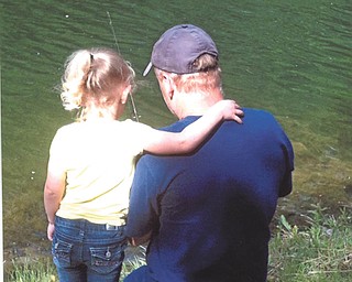 Best fishing friends are Ron Sobinovsky Sr. and his granddaughter, Skylar Sobinovsky.