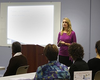        ROBERT K. YOSAY  | THE VINDICATOR...Downtown Wellness Community, a movement to improve the health and well-being of people who work and live in downtown Youngstown and surrounding area kicked off Monday. -Pam Lilak, executive director of Downtown Wellness Community (DWC),--.  .....  -30-