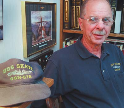 Edward J. Schenk Jr. of Struthers has written his memoirs about his service as a Navy submariner aboard the atomic-powered USS Skate that traveled under the polar ice cap and patrolled the coast of the Soviet Union during the Cold War. Schenk served on the sub from 1962 to 1964.