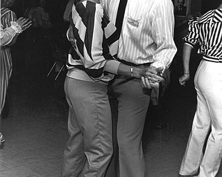 August 30, 1982 - Traficant dances with his wife Tish.