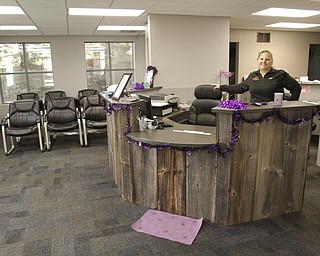        ROBERT K. YOSAY  | THE VINDICATOR..Refresh Dental is on the list of Inc. Magazines top 500 private fast growing companies in America.. Amanda Gushara   at the new front office of Refresh Dental - t at the Boardman office just off South Ave on Andrea Ln...-30-