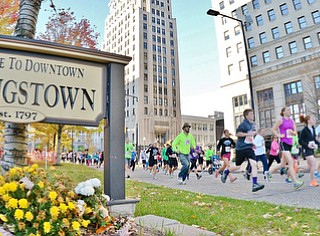 Jeff Lange | The Vindicator  The city of Youngstown was the host to over 1600 runners, Sunday for the 39th annual Peace Race.