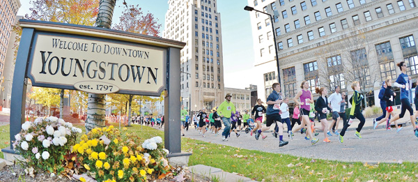 Sunday’s 40th annual Peace Race drew nearly 1,700 runners, who were treated with windy, yet sunny conditions and temperatures in the low 50s.