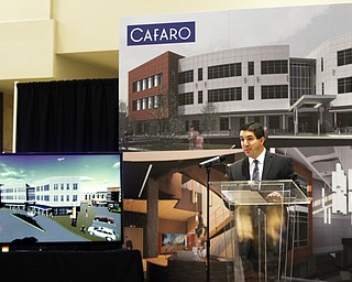        ROBERT K. YOSAY  | THE VINDICATOR..Anthony Cafaro Jr.. talks about the move..The Cafaro Co. will move its family to a new home in 2015.The new 50,000-square-foot Cafaro corporate headquarters will be an updated, more open space for its 200 employees, or, as the Cafaros called them, extended family members.it will be close to the Residence Inn and the Eastwood Mall..-30-