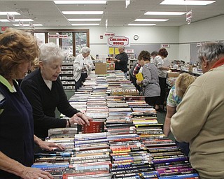        ROBERT K. YOSAY  | THE VINDICATOR..Books and books and......... The Hubbard Friends of the Library Book Sale..Hubbard Library, ..see story that ran 3-4 days ago ..-30-
